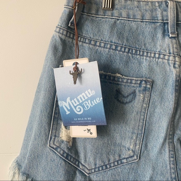 Show Me Your Mumu Denim Short Size 25 - Picture 5 of 7